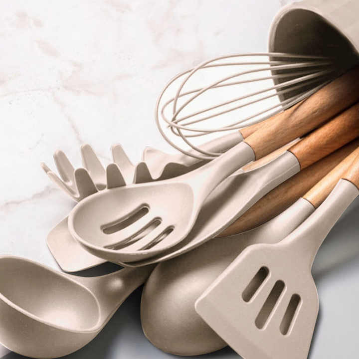 Kitchen utensils spoons