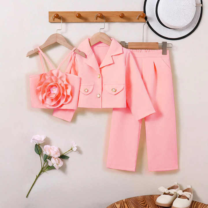 Yellow Children's Clothing for Girls Age 4-7 Years 