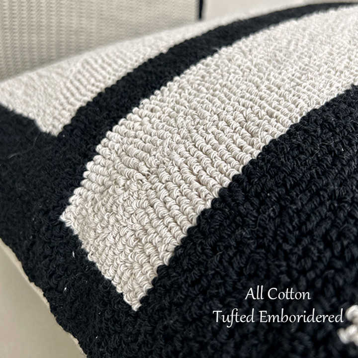 Nordic Designer- Embroidered Pillow 