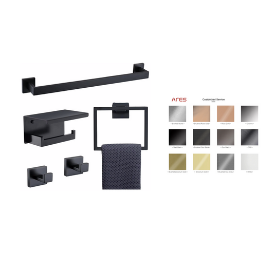 Towel holder set