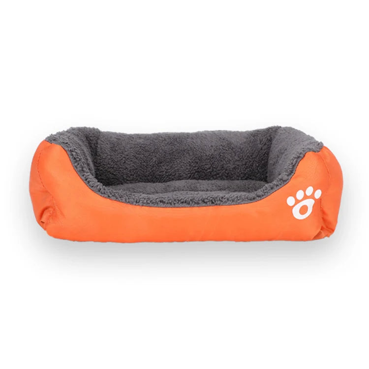 كبير متوسط الكلاب القطط للماء مكافحة زلة أسفل الحيوانات الأليفة سرير لينة أريكة سرير كلب- مفارش