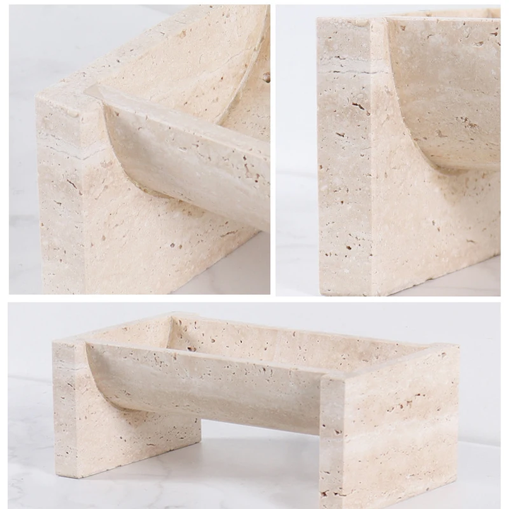 Stone and marble flower pot 