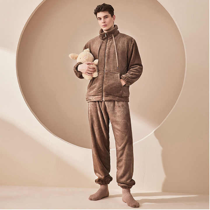 Men's soft winter pajamas 