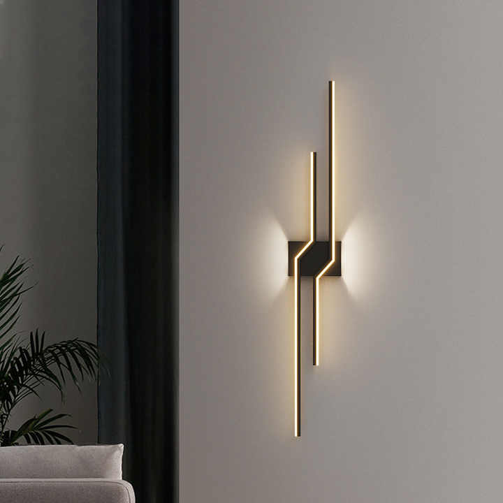 Modern Long Wall Light Bedroom Bedside Light 