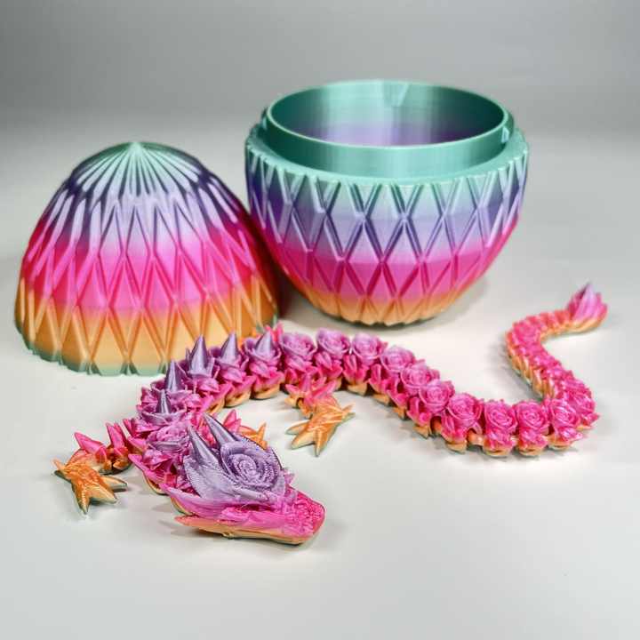 printed crystal eggs Easter Egg 