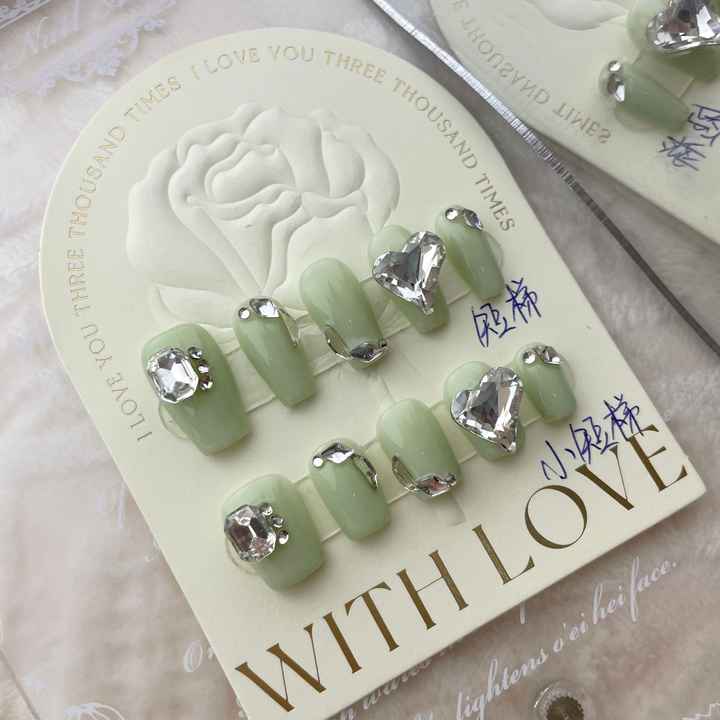 Acrylic Nails Press on Fake Nails Handmade 