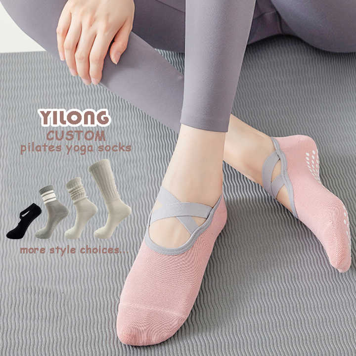 Sport Yoga Custom Yoga Pilates Sports Socks Yilong High Quality Non-Slip Sports Socks