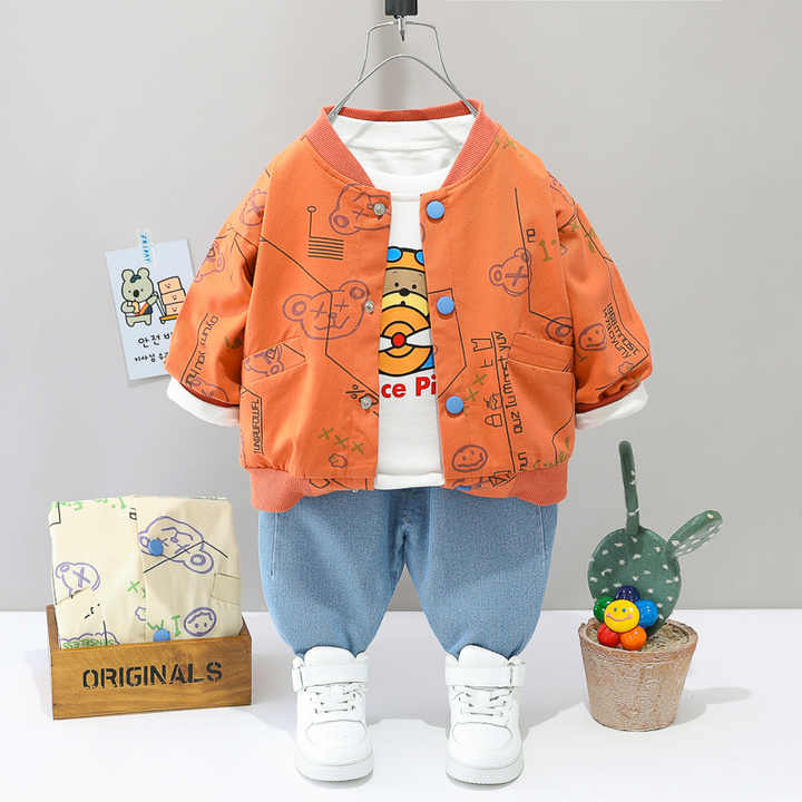 Children's spring suit, new children's spring suit 1-4 years 