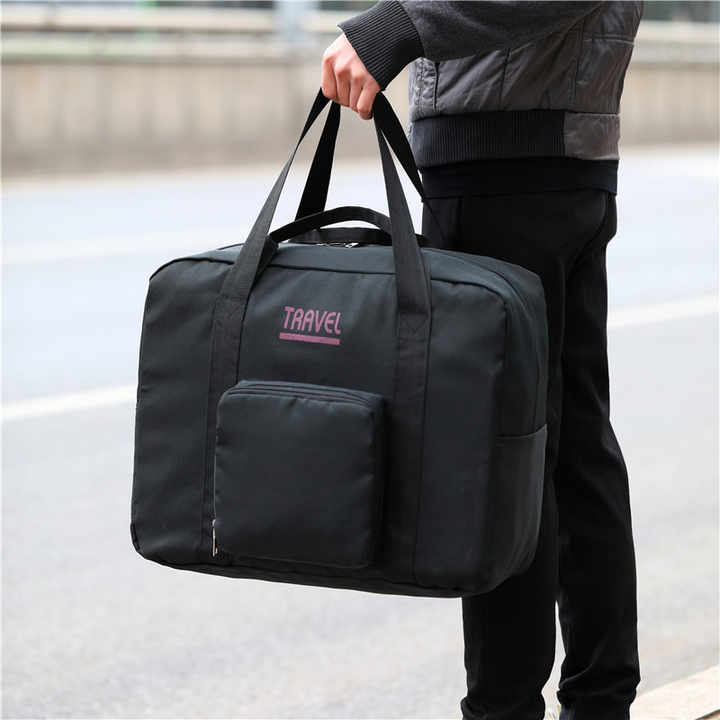 Foldable Travel Bag Organizer Pack Oxford Weekend Bag Lightweight Designer Luggage Bags 