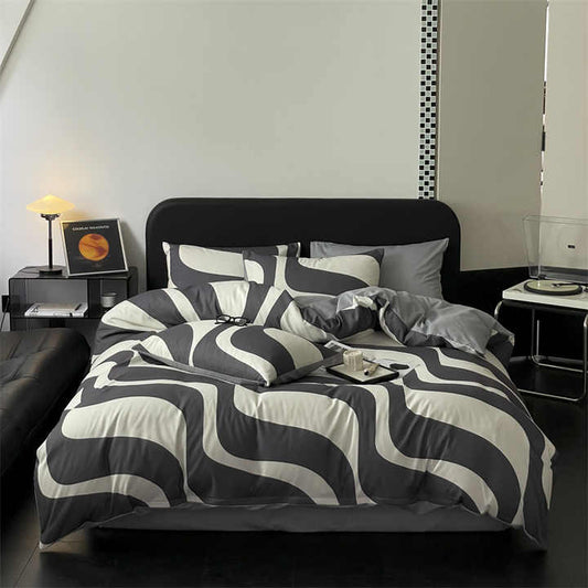 Microfiber Warm Single Duvet Cover, Soft 100% Cotton 