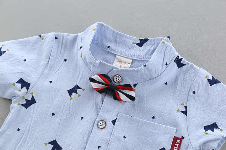 Children's shorts, children's suit, short-sleeved shirt 