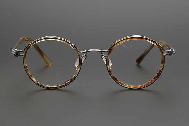 Handmade Wholesale Titanium Acetate Eyeglasses Frame 
