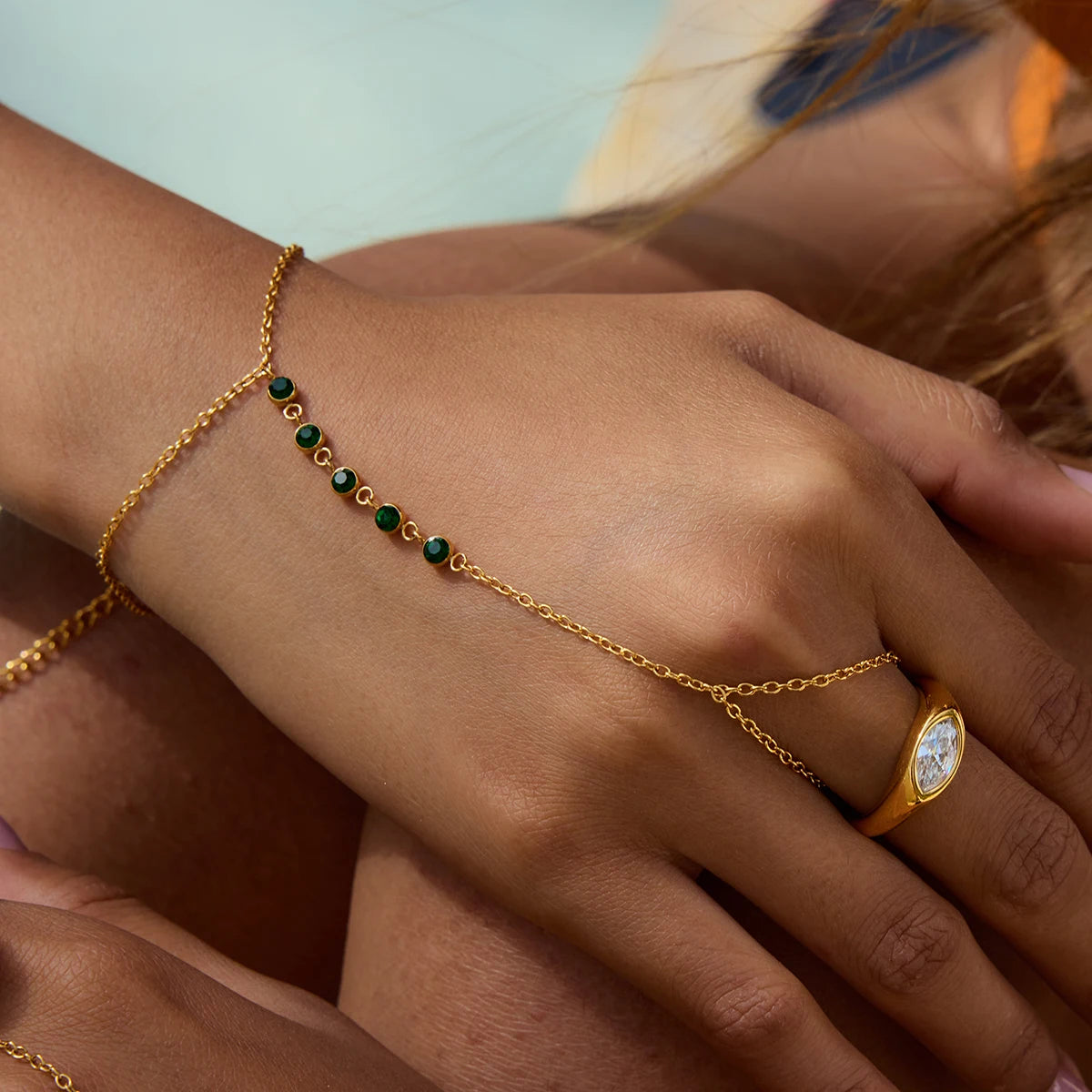Steel Bracelet Hand