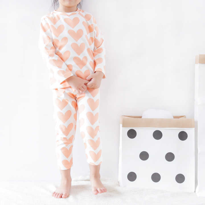 Children's long-sleeved pajamas