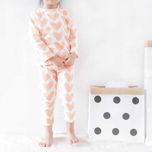 Children's long-sleeved pajamas