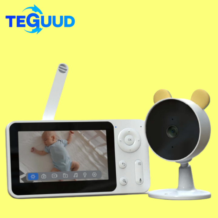 Inch Video Baby Monitor with-جهاز مراقبة الأطفال