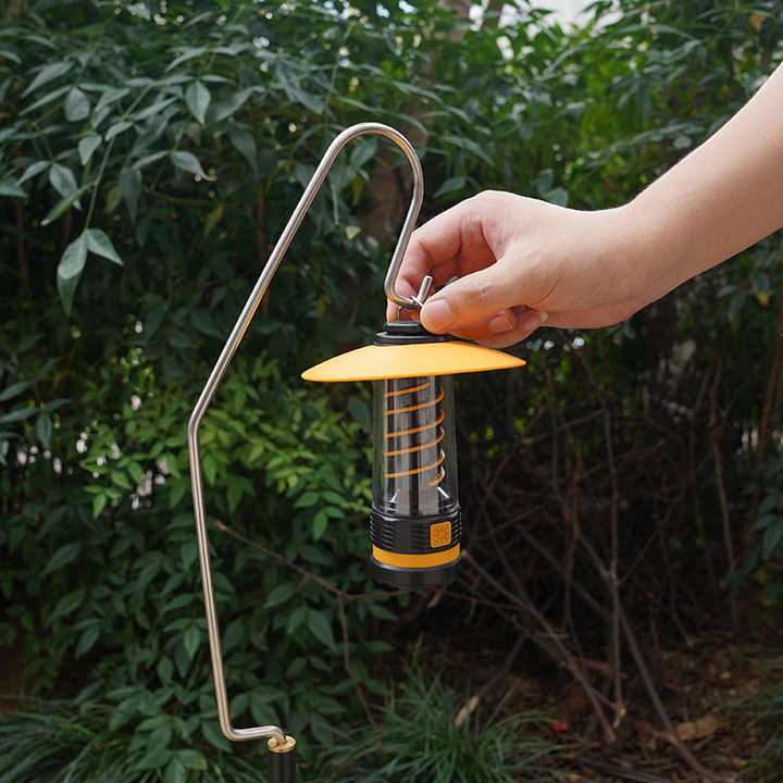 Creative Outdoor Camping Lamp Holder Made of . 