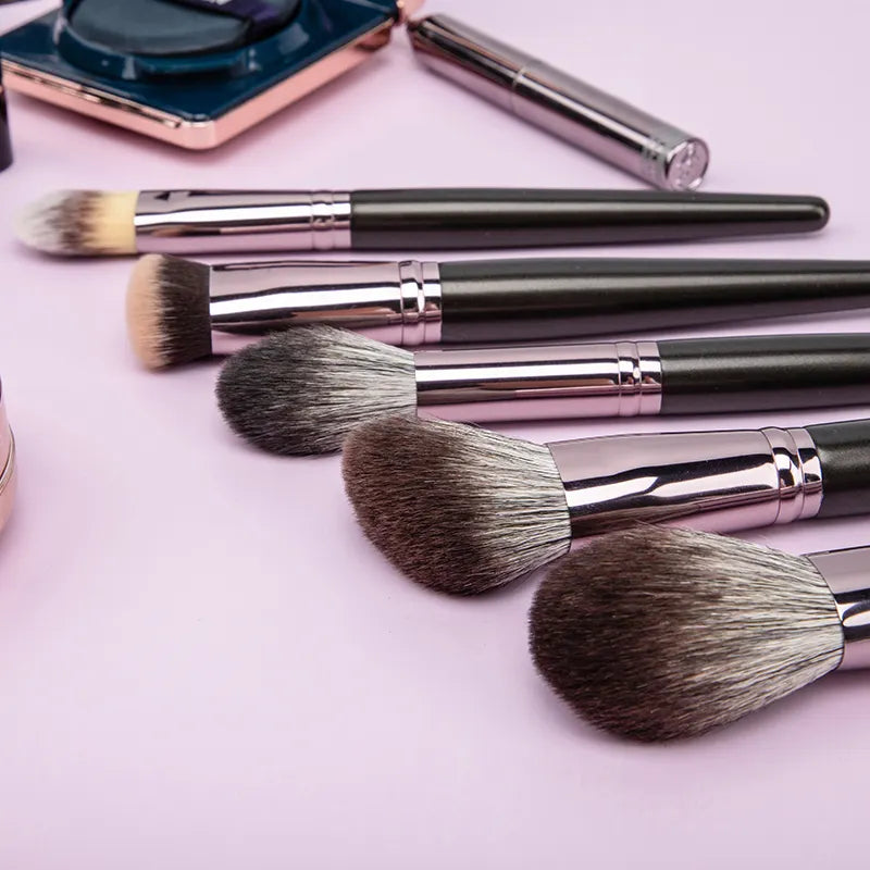 فرش مكياج مخصصة للشعر الطبيعي - Luxury Natural Hair Makeup Brushes