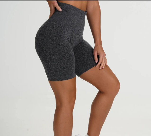 بنطلون يوجا مرن ضاغط بدون درزات ,Seamless Compression Stretch Yoga Pants