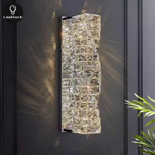 crystal wall lamps 