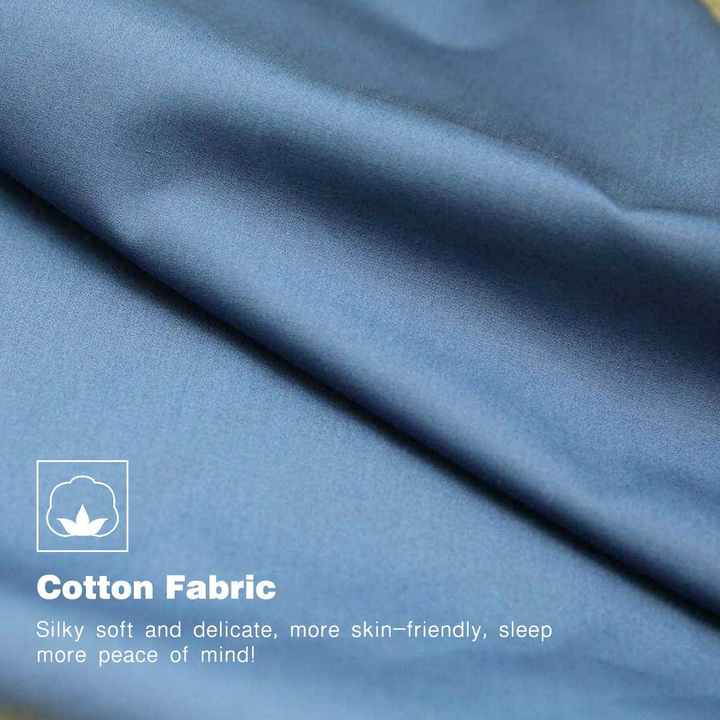 بطانة كيس النوم القطنية Woqi كبيرة الحجم ملاءة . Woqi Cotton Sleeping Bag Liner Oversized Lightweight