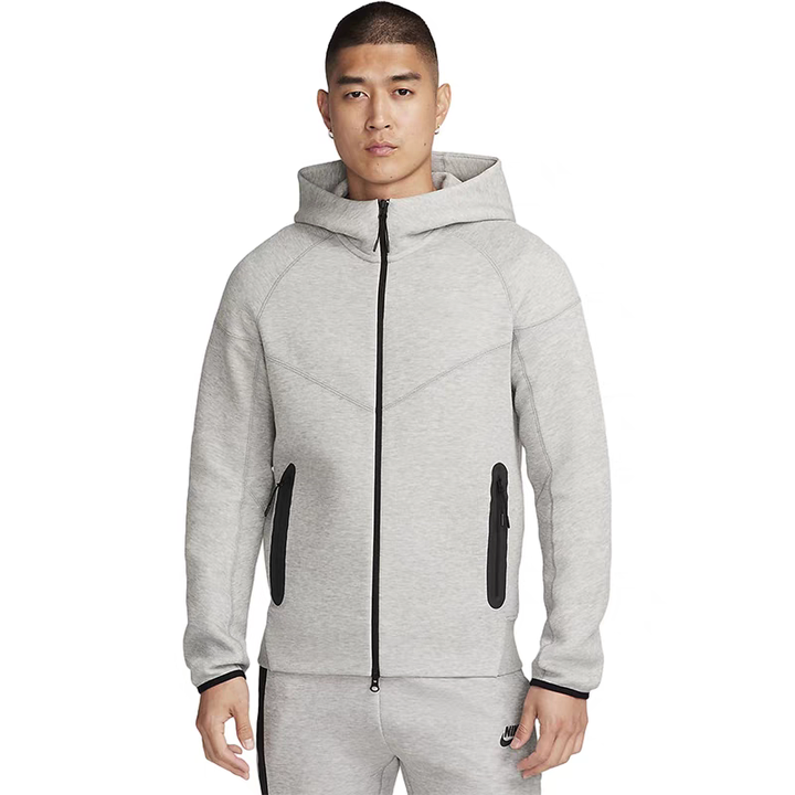 هودي رجالي بسحاب كامل . Men's 100% Cotton Full Zip Hoodie,