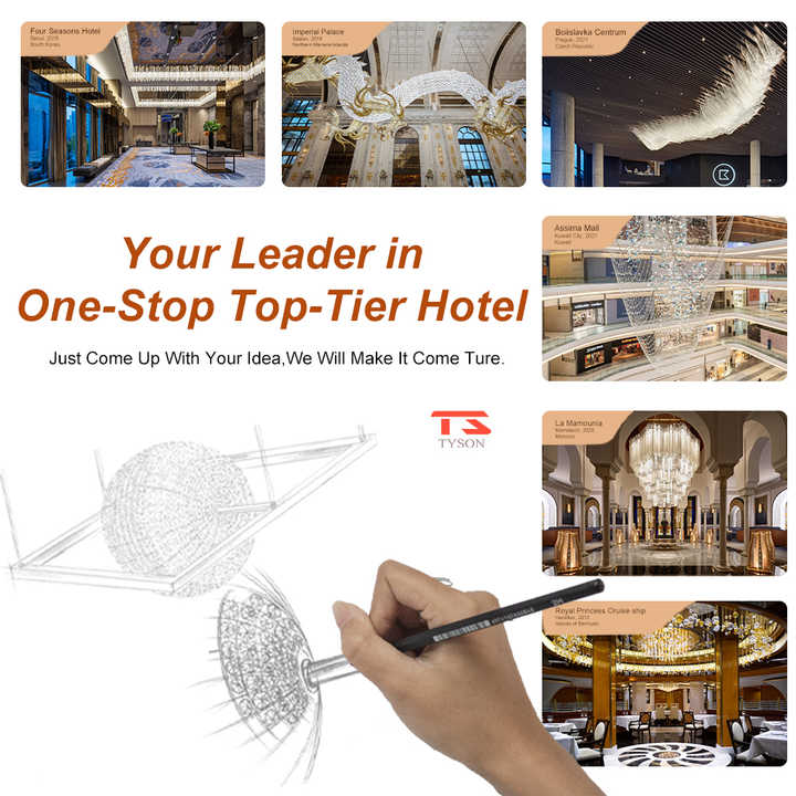 Luxury glass decorative lamp 