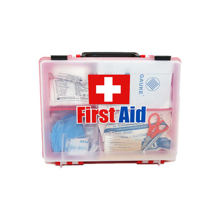 Complete 178 Piece First Aid Kit with Supplies. 