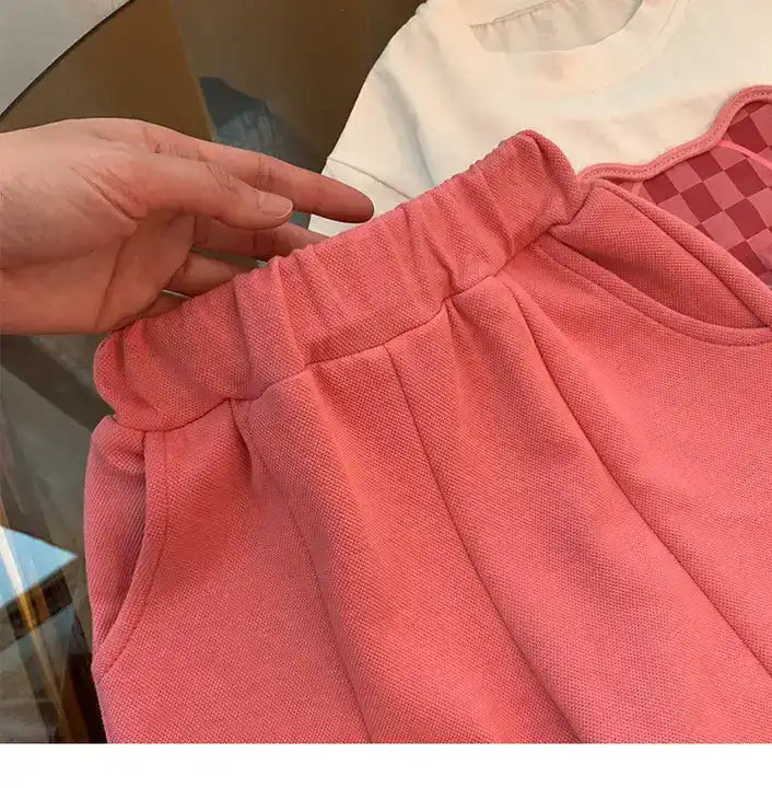 New Stylish Summer Kids Girls Clothing Set 