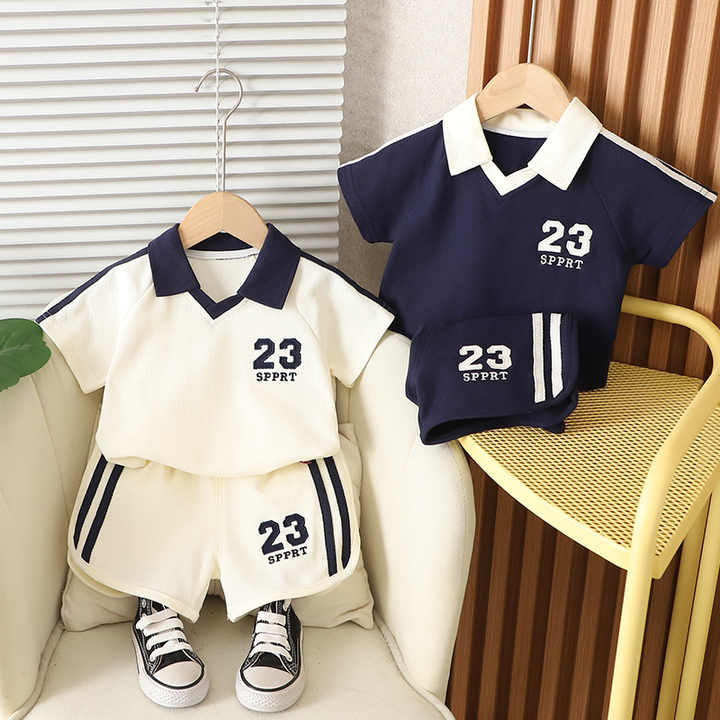 Short Sleeve Suit Boy T-shirt Baby 