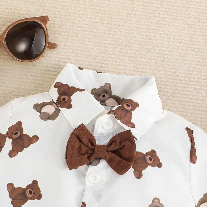 Boys' shorts and shirt clothing set 