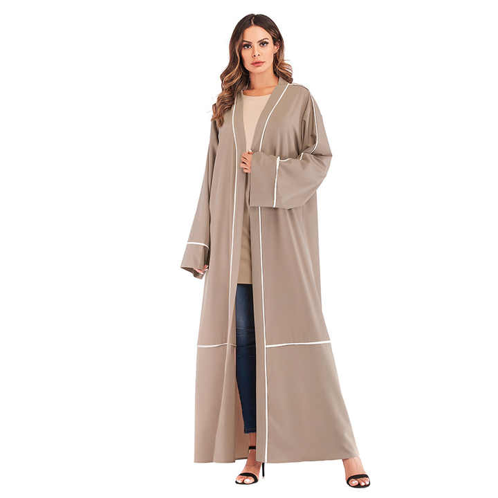 Turkish colorful abaya 