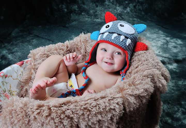 Handmade baby hats for kids 