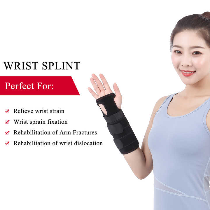 Wrist splint first aid