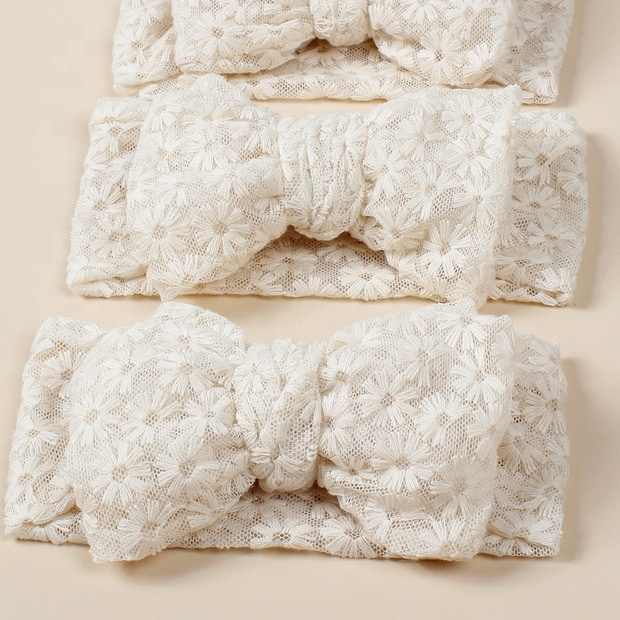 Handmade soft lace hair accessories 