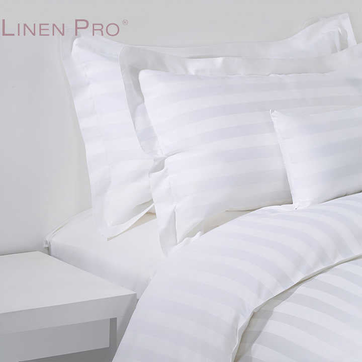 LINENPRO Wholesale White Bedspread Set 300TC Duvet 