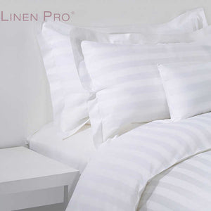 LINENPRO Wholesale White Bedspread Set 300TC Duvet 