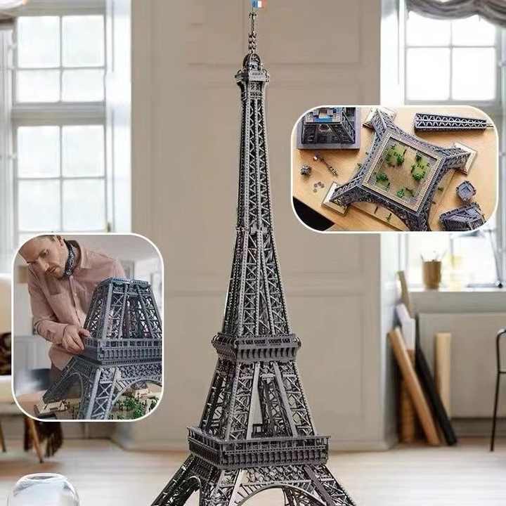 Eiffel Tower Cube Game -