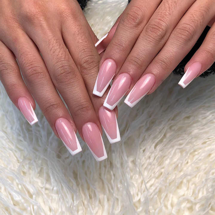 Hot Selling French Design- Artificial Nails 