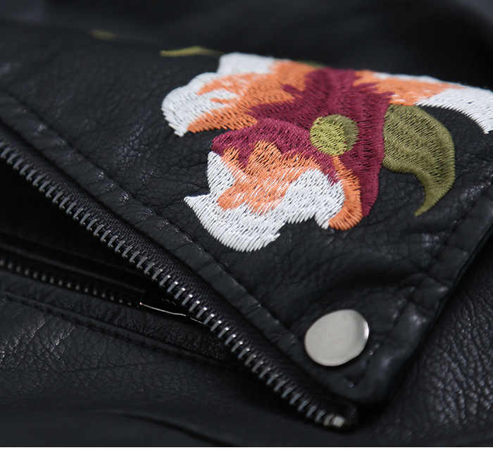 Women's faux leather jacket 