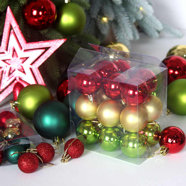 زينة كرات بلاستيكية على شكل بومة ,Plastic Owl Ball Ornament