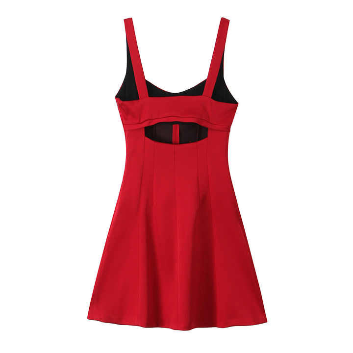 short sleeveless dress