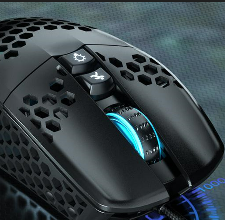 Portable wired gaming mouse