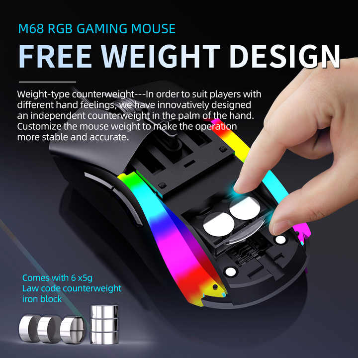 wired gaming mouse