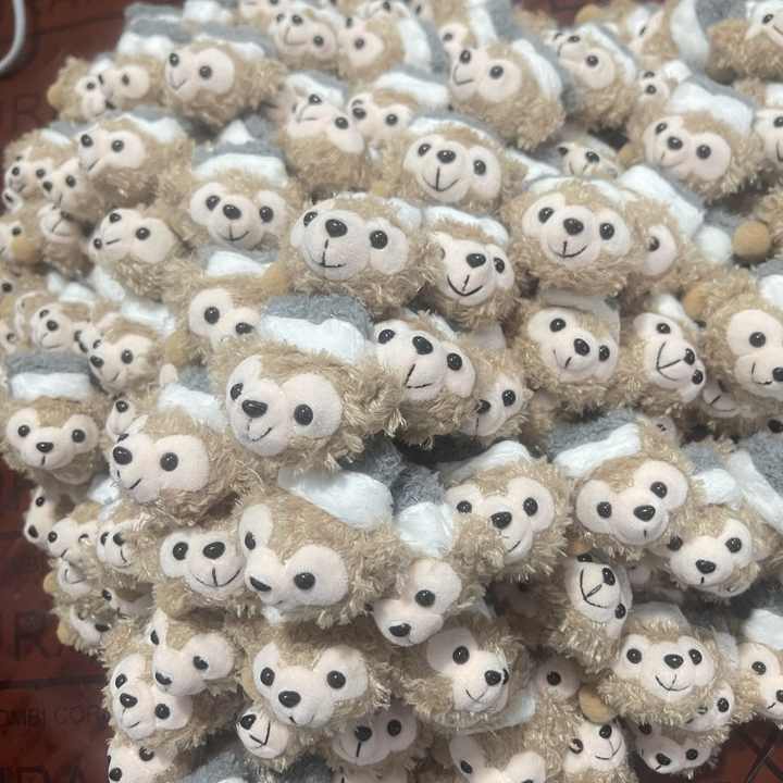 Cute teddy bear hair clip 