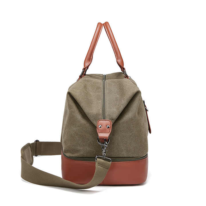 Tote Bags Canvas Travel Duffle Fashionable Leather Travel Bags 