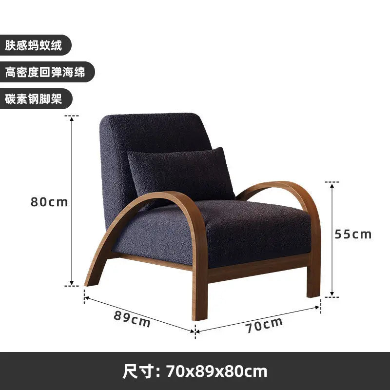 Elegant single sofa 