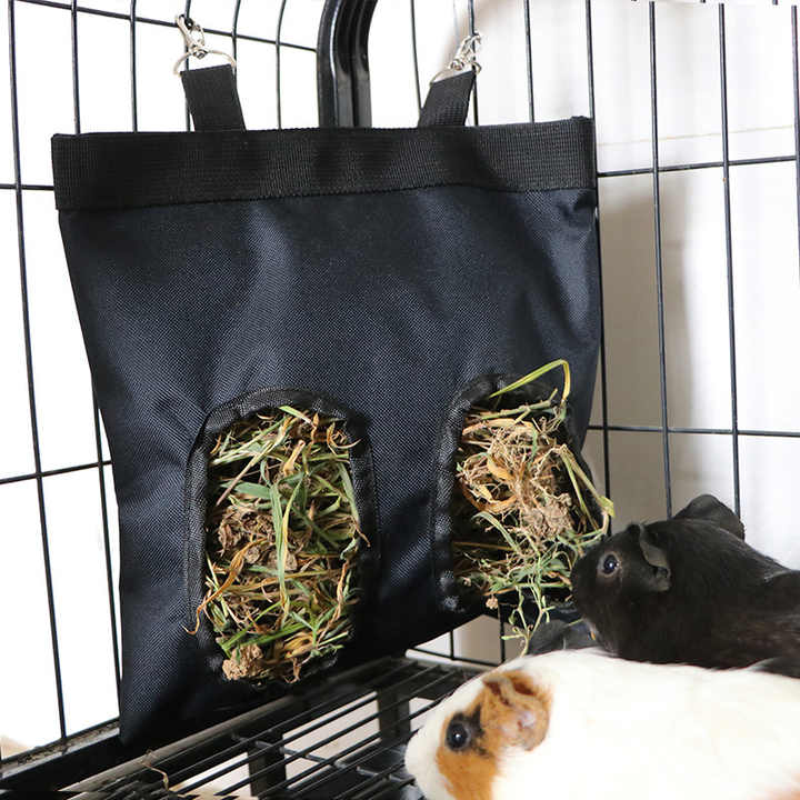 Pet Rabbit Straw Storage Bag. Pet Accessories 