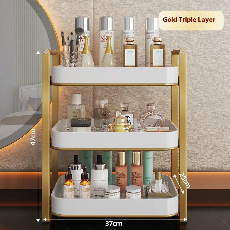 رف تخزين مستحضرات التجميل - cosmetic storage shelf