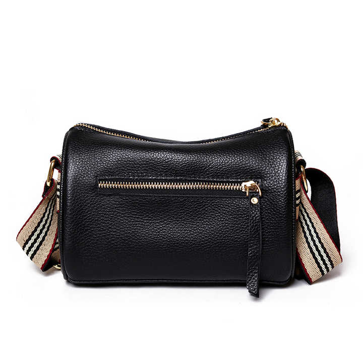 Women's Spacious Crossbody Bag with Rotating Metal Lock